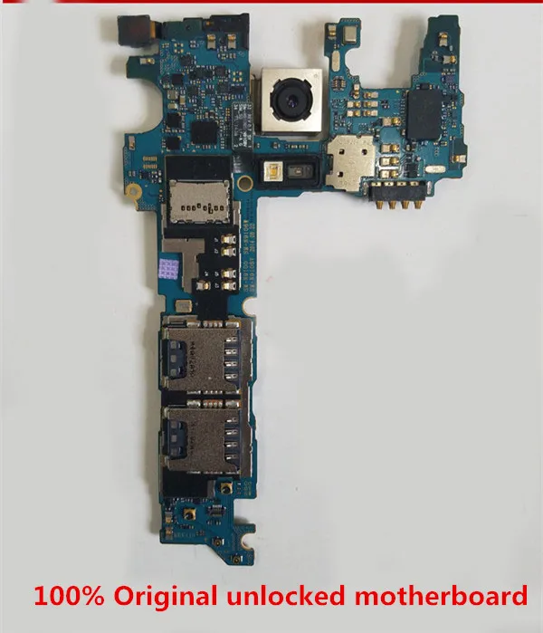 Материнская плата для samsung Galaxy note 4 N9108 100% оригинальная разблокированная |
