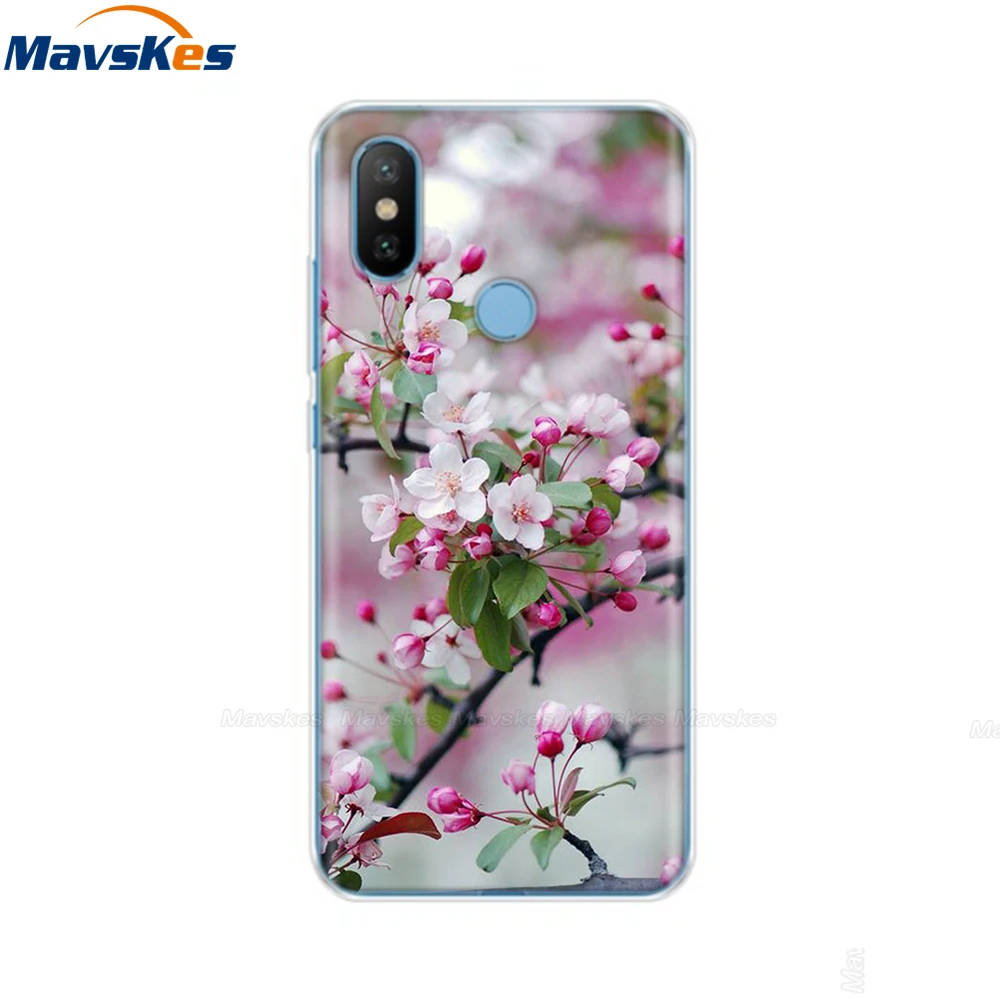 Силиконовый чехол для телефона для Xiaomi mi A2 Lite, чехол с рисунком, мягкая задняя крышка из ТПУ, чехол для телефона для Xiomi mi A2 mi A2 LITE, бампер - Цвет: 58