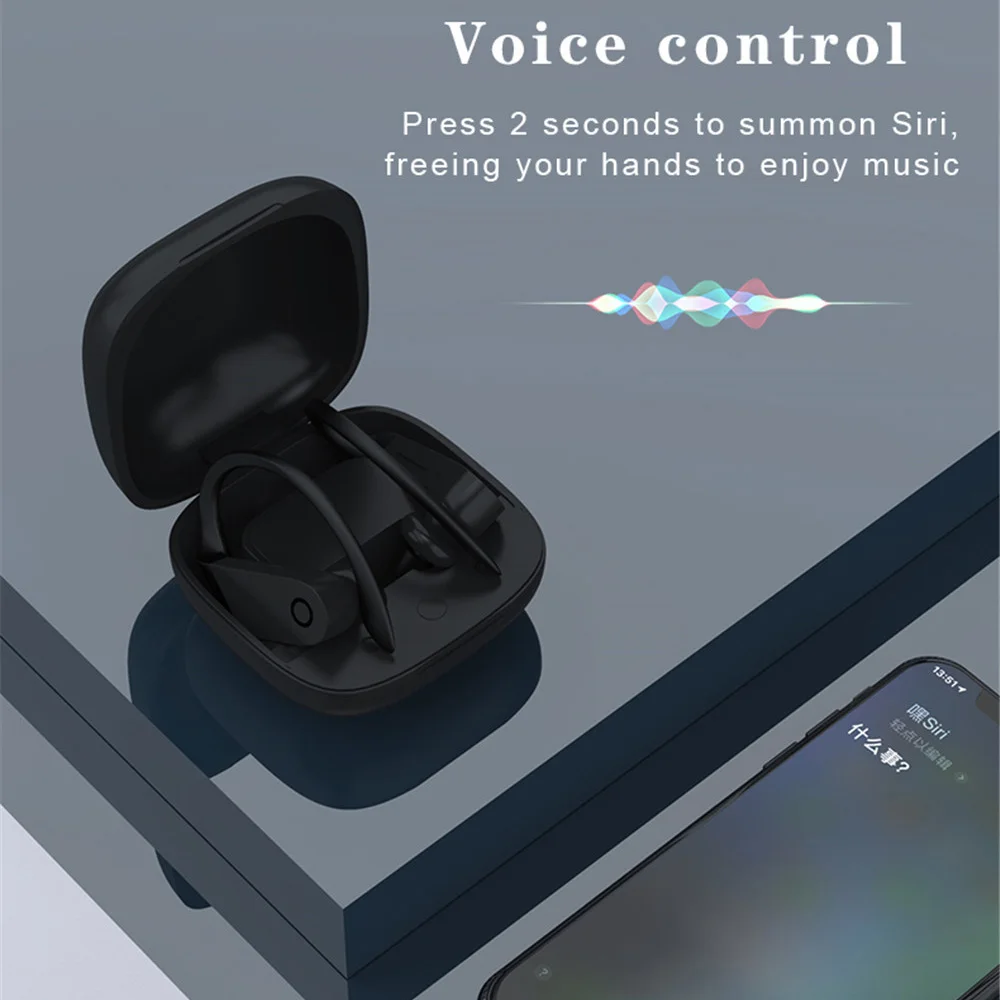B10 Bluetooth 5 0 беспроводные наушники для зарядки спортивные с Ушными крючками
