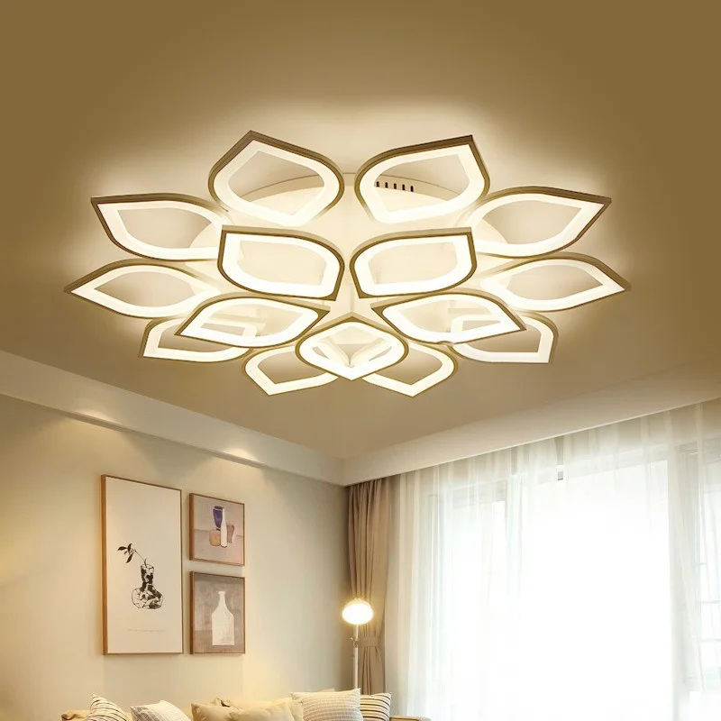 Современные светодиодные потолочные лампы светильники с приложением Dimmablefor