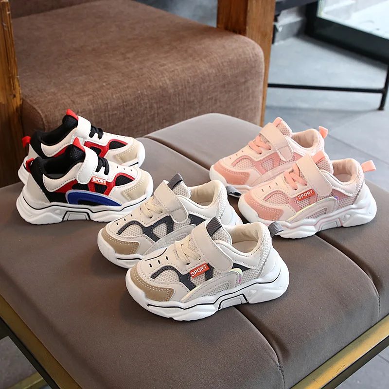 

Autumn Mesh Kids Shoes For Boys Baby Toddler Sneakers Fashion Boutique Breathable Little Children Girls Sports Shoes Size 21-30