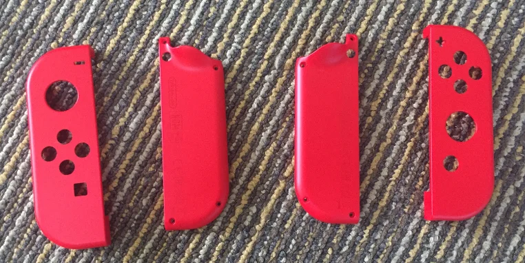 case only Чехол для NS Switch контроллер Joy-Con сменная оболочка для NS JoyCons - Цвет: case only