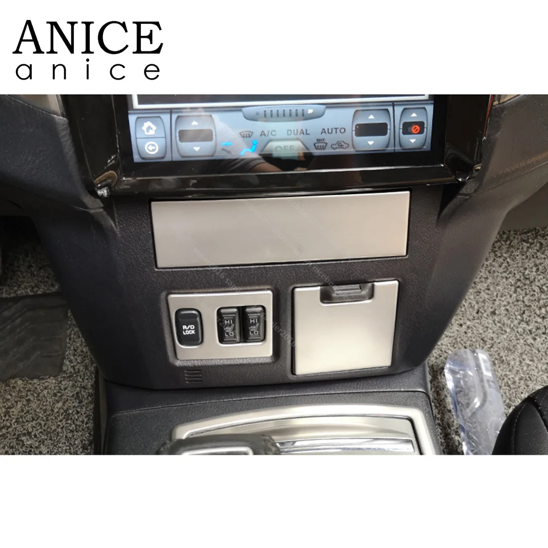 3 шт. сталь подогрев сидений Кнопка Крышка для Mitsubishi PAJERO 2007 2008 2009 2010 2011 2012 2013