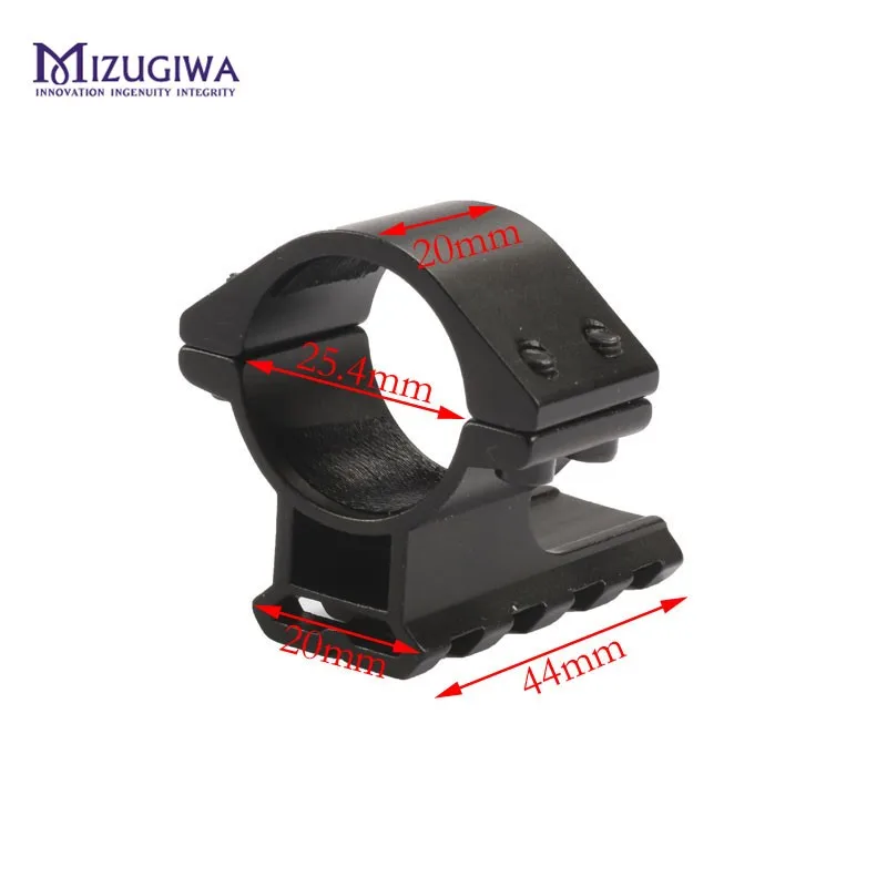 Цилиндрическое крепление 25 4 мм 30 кольцевой адаптер 20 планка Вивера Пикатинни для