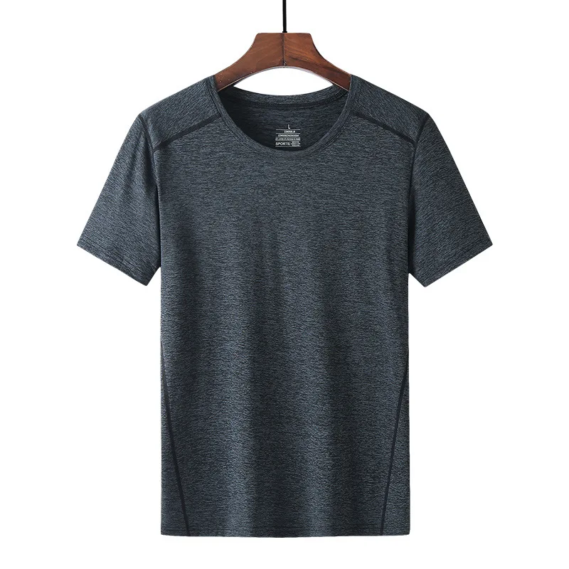 

Summer New Style Outdoor Quick-drying Short-sleeved T-shirt Mountain Hiking Fitness Running Pullover Men