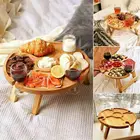 Деревянный складной стол для пикника, портативный стол, стул стол для закусок, стол в форме фруктов, вино шкаф-органайзер для кухни, кухонный стол
