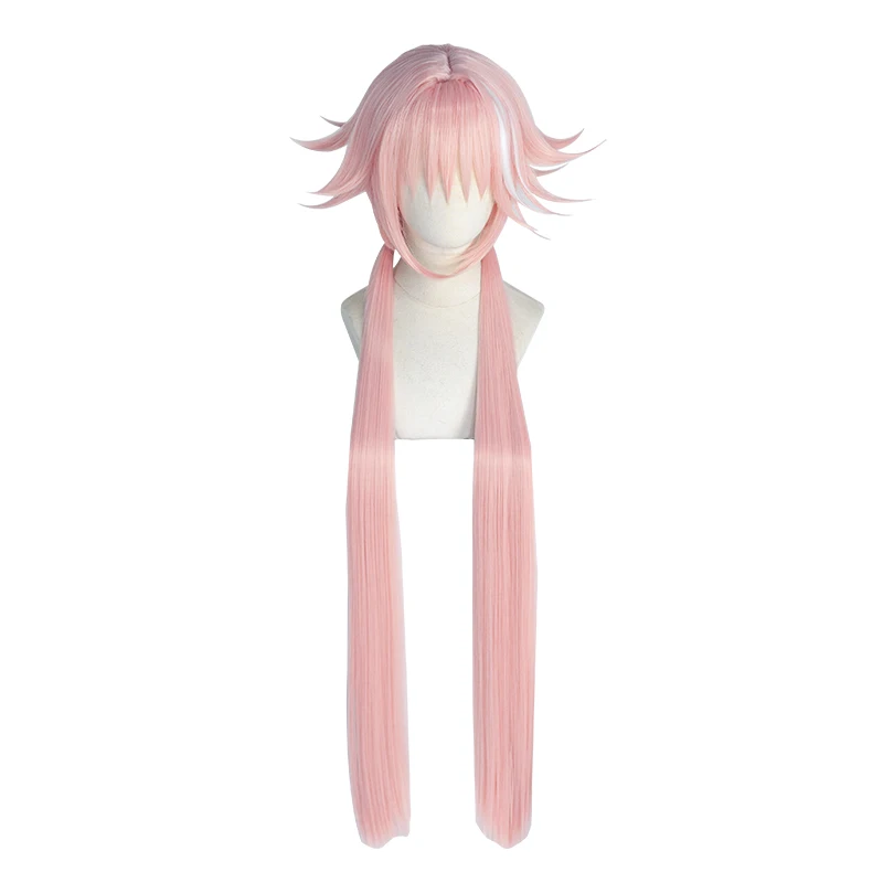UWOWO игра Fate Grand Order/FGO Astolfo косплей парик 100 см длинный двойной хвост розовый Cos Hair |