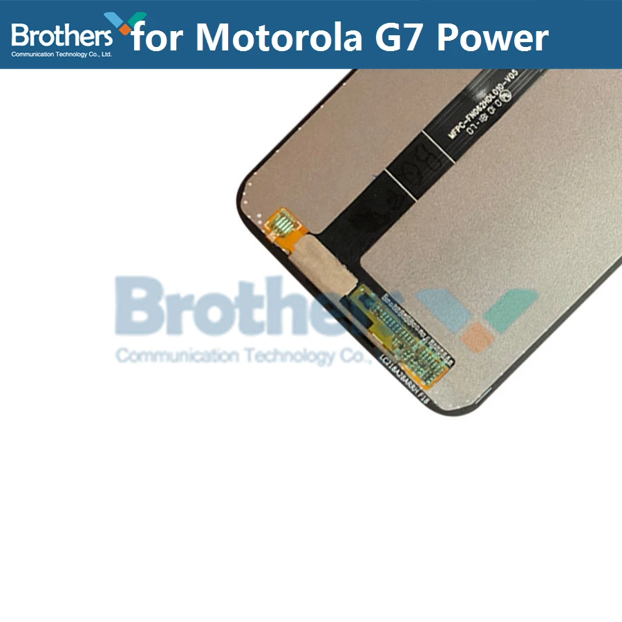 lcd display for motorola moto g7 power lcd screen for moto g7 power lcd assembly touch screen digitizer phone replacement test free global shipping