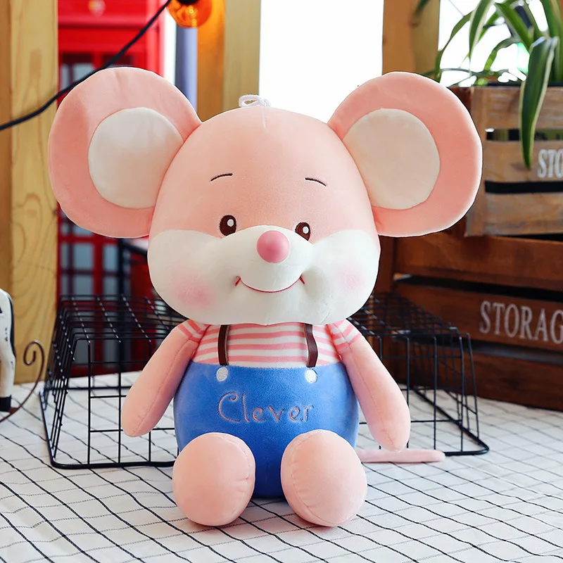 35 см Милая умная маленькая мышь плюшевые игрушки животные мягкие куклы подарки