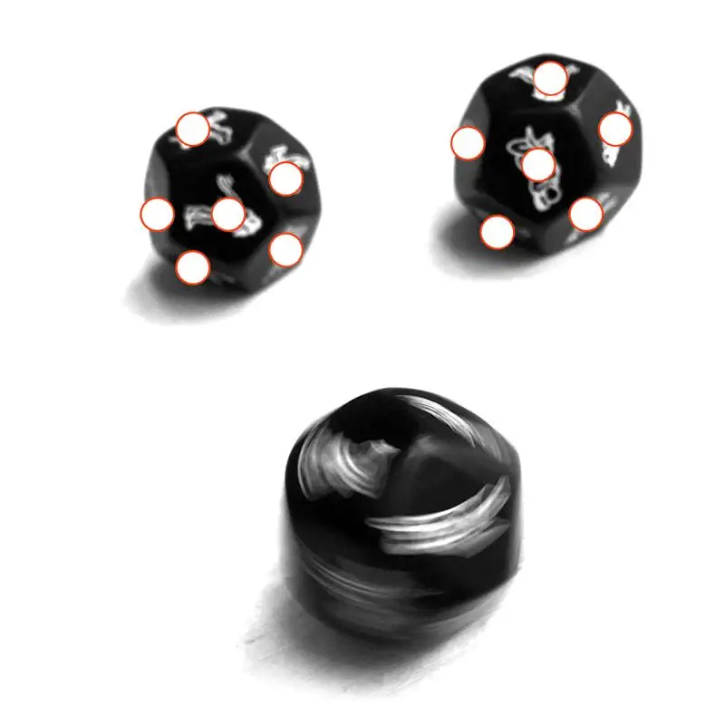 2 шт сексуальные игральные кости Веселые 12 позиций сторон забавные азартные игры