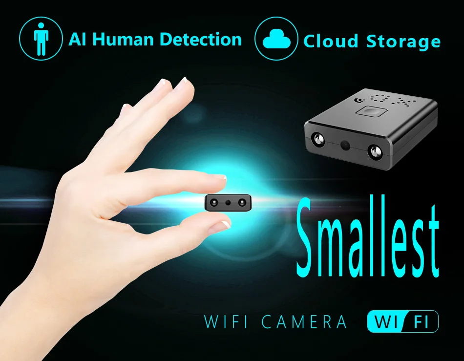 1080P Высокое качество Смарт HD мини камера маленький XD WiFi видеокамера ИК Ночное