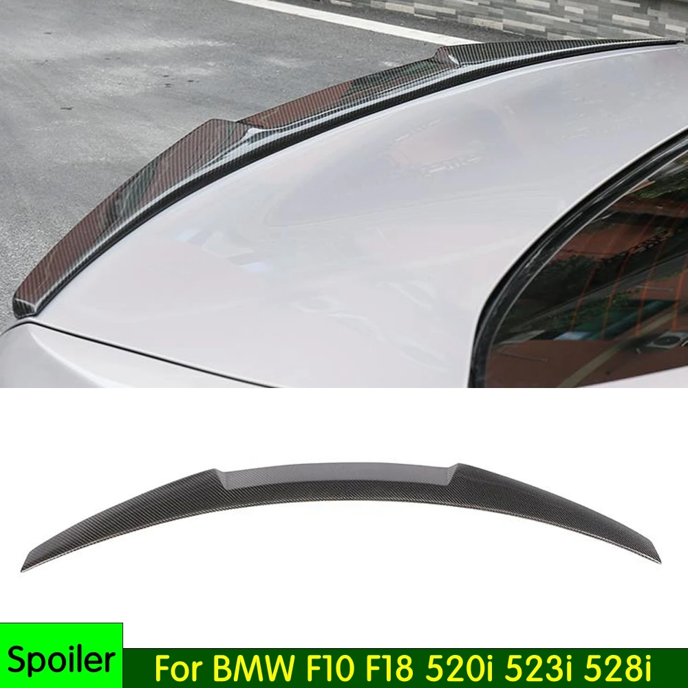 

Задний спойлер для багажника из углеродного волокна F10 F18 для BMW F10 F18 базовый седан M Sport M5 520i 528i 530i 535i 550i 201- 2017