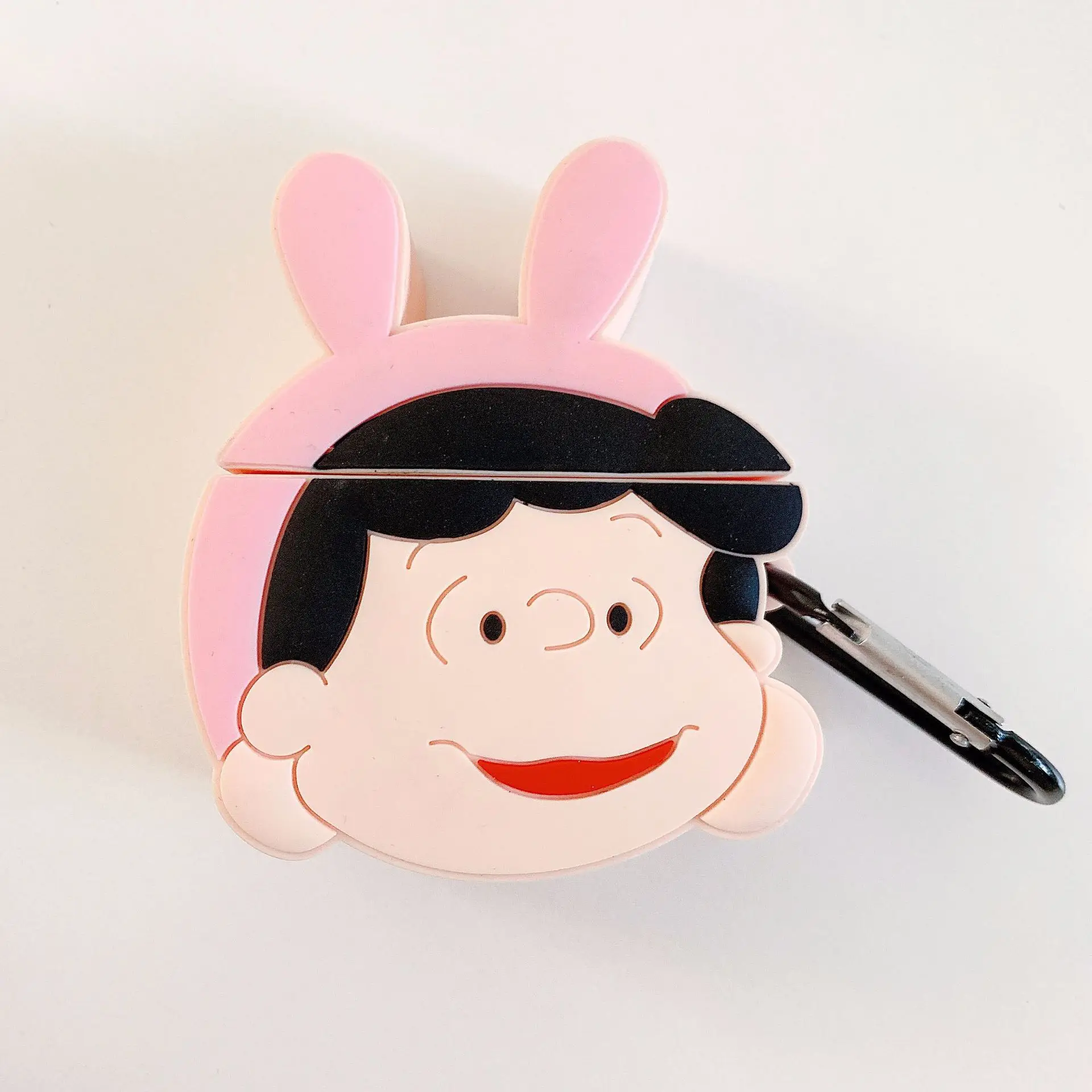 Чехол для AirPods 1/2 с милым мультипликационным принтом Charlie Brown силиконовый чехол Apple