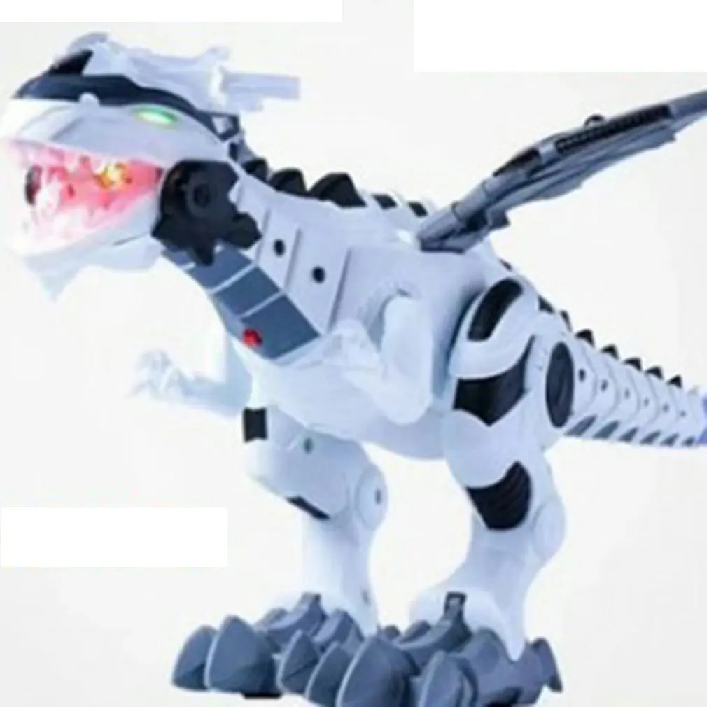 Электрическая игрушка-динозавр, Имитация Динозавра, игрушка-распылитель с подсветкой, Электрический динозавр, механическая игрушка-диноза... от AliExpress WW