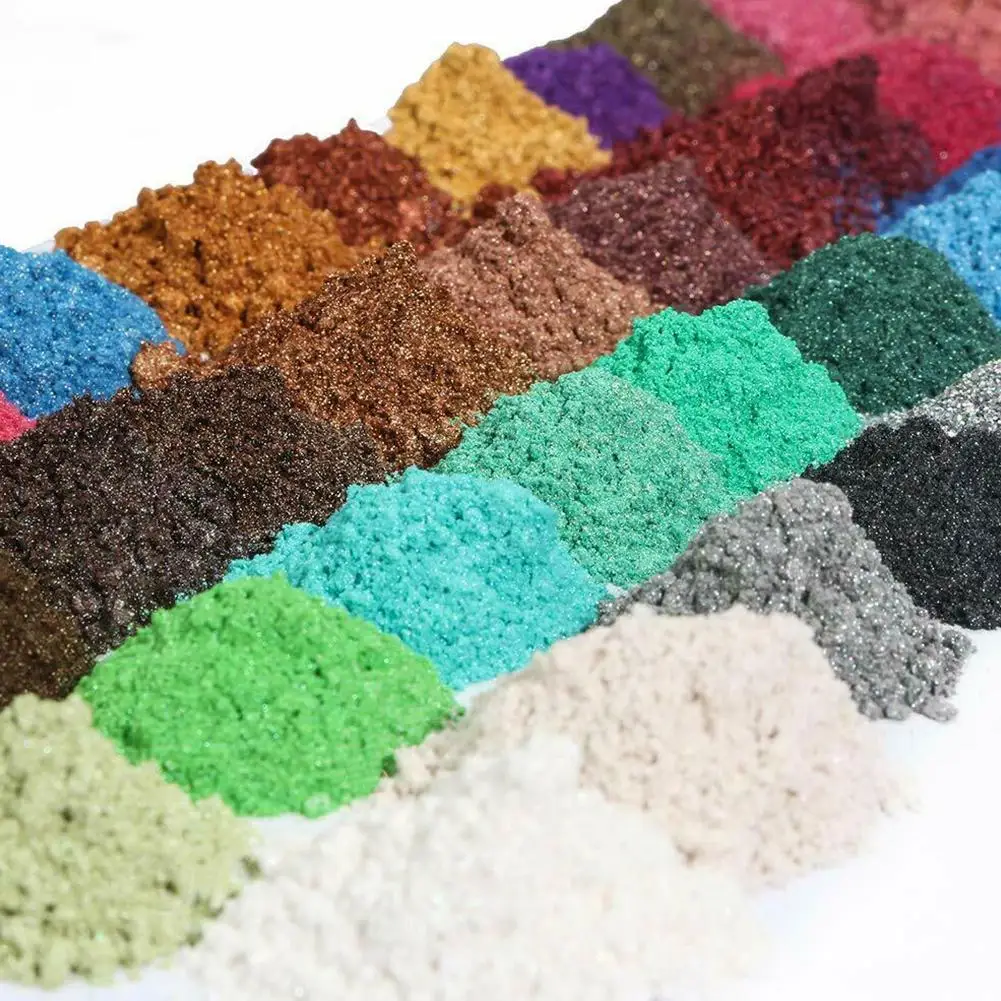 50 г блеск Тени для век порошок пигмент Минеральное Мыло глаз сияющее мерцание