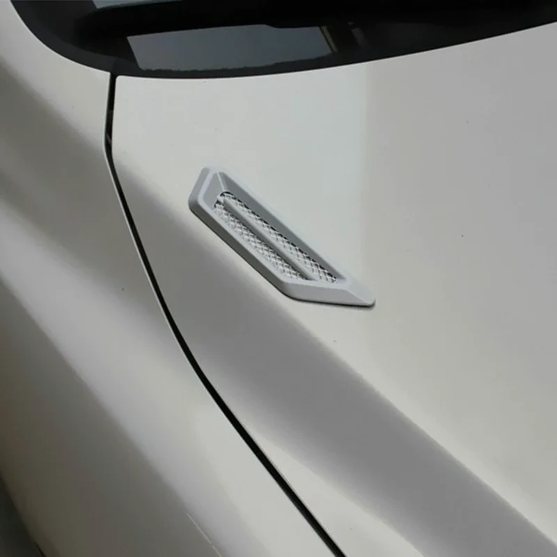 1 пара боковых сетчатых чехлов универсальные модные автомобильные наклейки