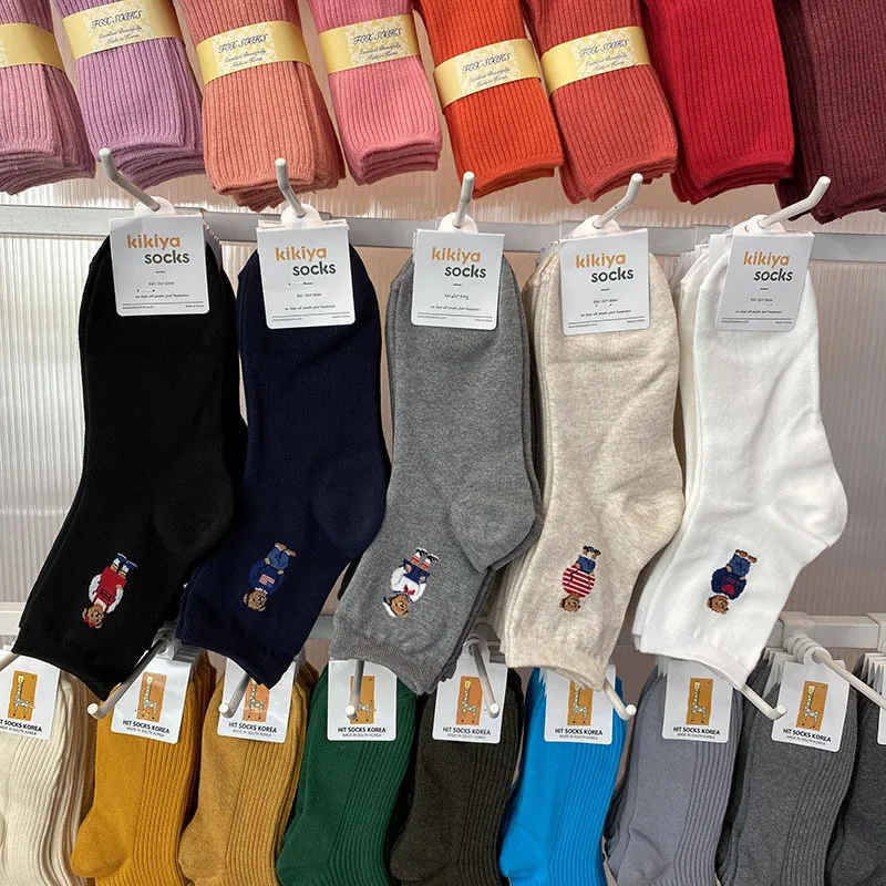 Большая Акция 5 пар носков разного взрывов новый стиль женские милые