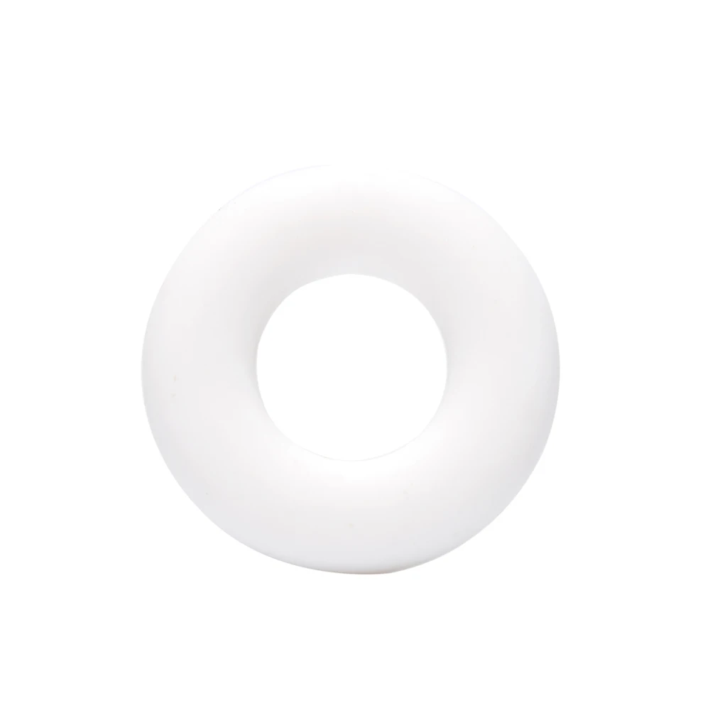 Snow Ring Коала перле силиконовый Прорезыватель животное Радуга Динозавр Детский Прорезыватель жевательные Подвески DIY Прорезыватели игрушки Ожерелье Подвеска детские товары - Цвет: Snow Ring