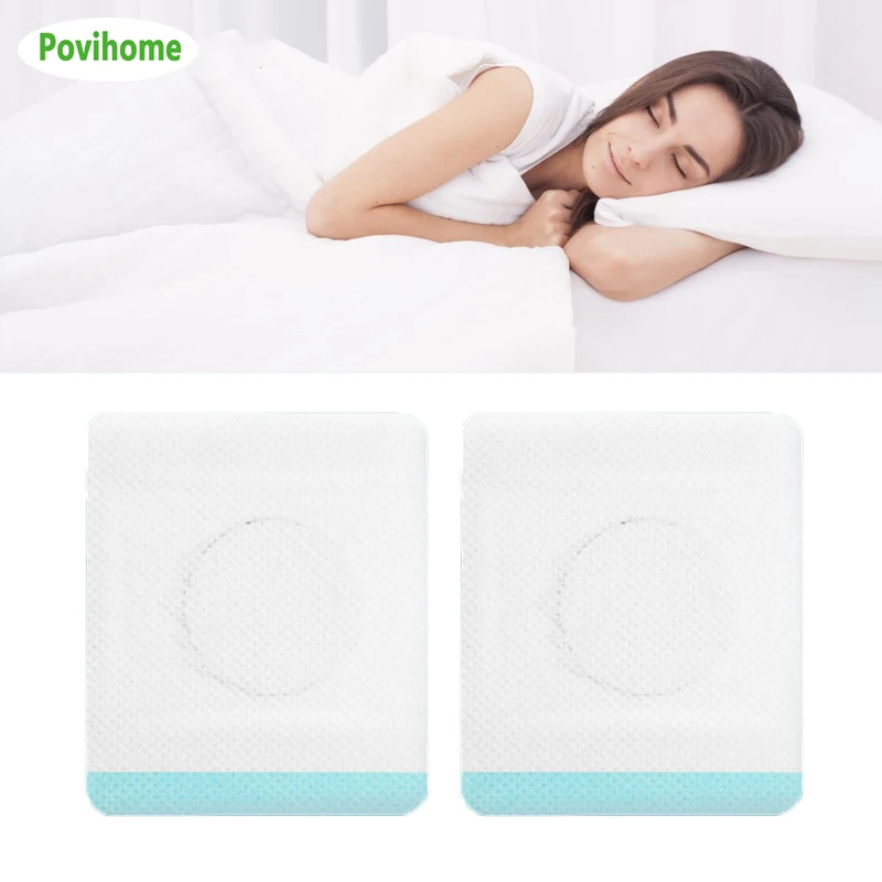 

4pcs Women Sleeping Patch Fall Asleep Men Peace Night Improve Sleep quality Neurological Disorders Medical Patch Health Care