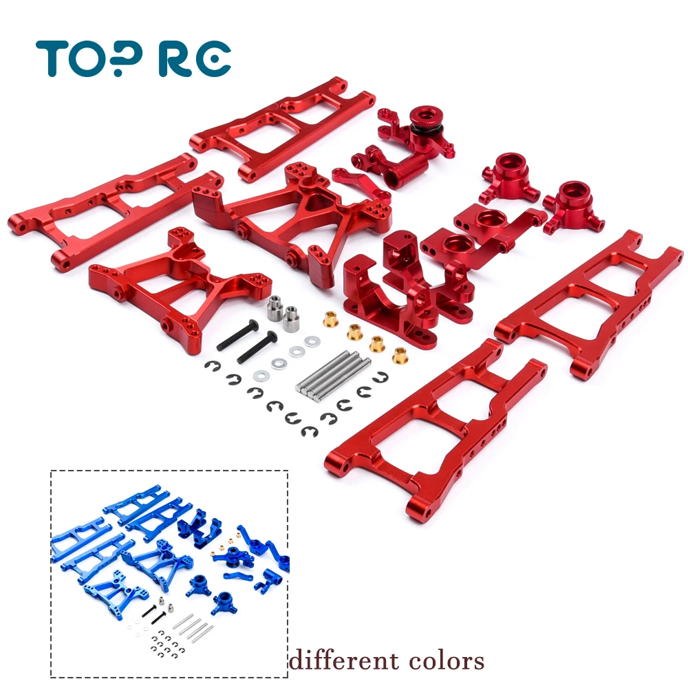 Комплект деталей шасси из алюминиевого сплава для Traxxas SLASH 4x4 1/10 детали Запчасти и
