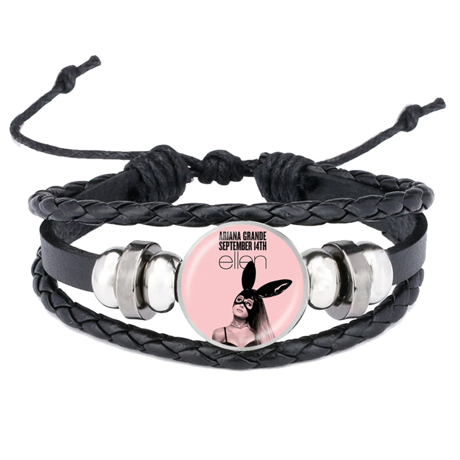 Браслеты Ариана Гранде 7 колец музыкальные сувениры для поклонников суперзвезд