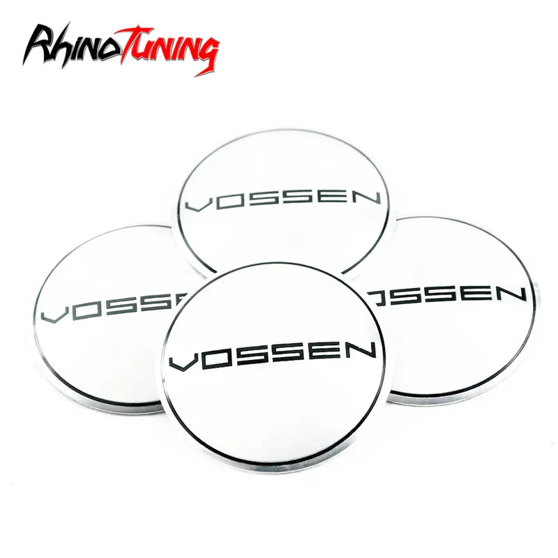 4 шт. 56 мм эмблема VOSSEN Стайлинг автомобиля колеса Центральный концентратор