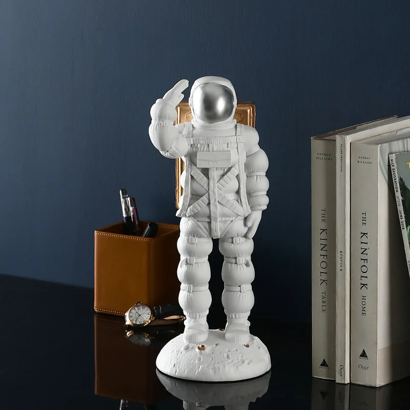 

New Creative Resin Ornaments Astronauts Living Room Children's Room Cartoon Decoration For Home Accessories