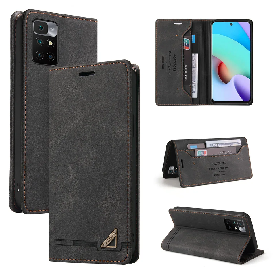 

Anti-theft Magnetic Wallet Case For Samsung Galaxy M62 F62 F52 5G A01 A02 A02S A03S A12 A22 A32 A42 A52 A72 A82 5G Phone Cover