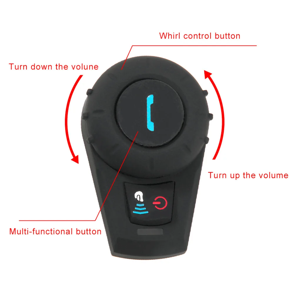 M1035BT Bluetooth домофон мотоциклетный шлем динамик домофон мотоциклетный шлем домофон Handfree 500 м