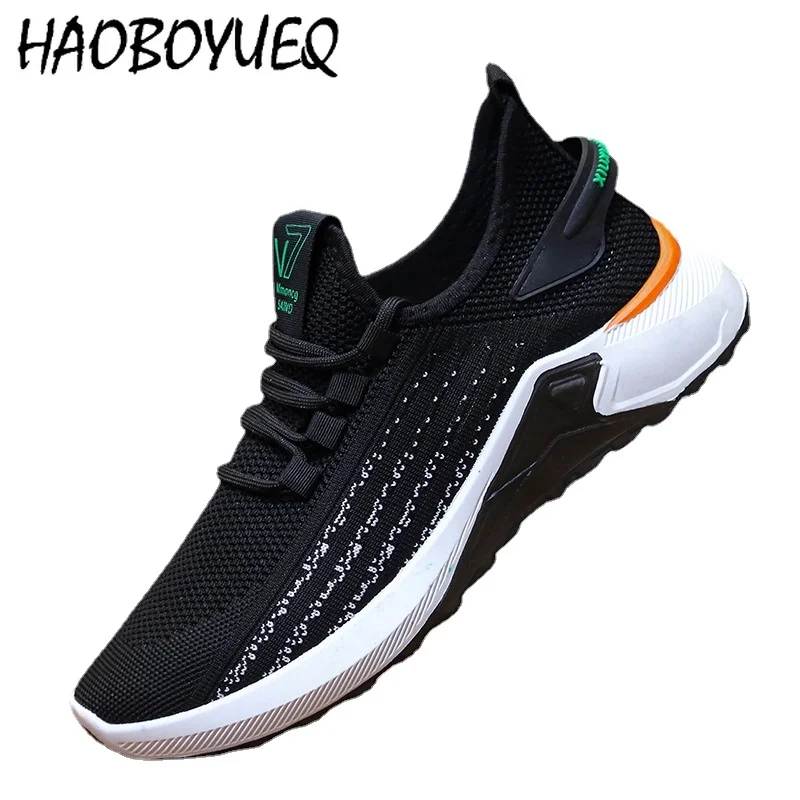 

Male Vulcanized Sneakers Shoes Breathable Air Mesh Plus Size Lightweight Safety Work Running Men Walking Shoes Zapatos De Mujer