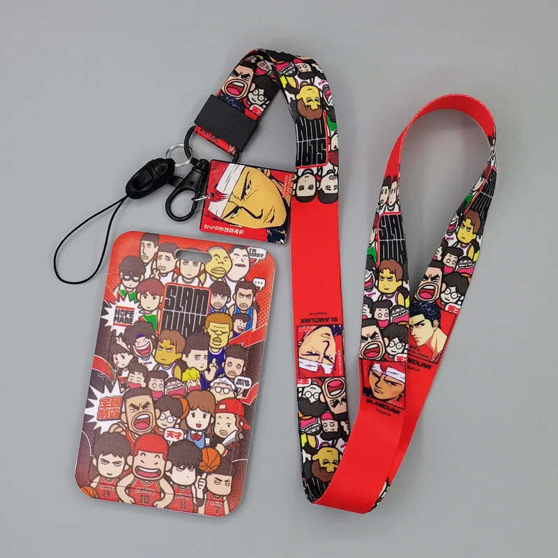 1 шт. модные чехлы для карт в стиле аниме SLAM DUNK Kaede рукава значок косплея держатели