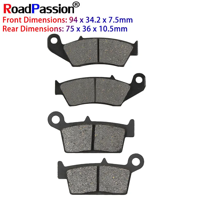 Запчасти для мотоциклов передние и задние тормозные колодки диски ipc Sauel 125 Sauel125