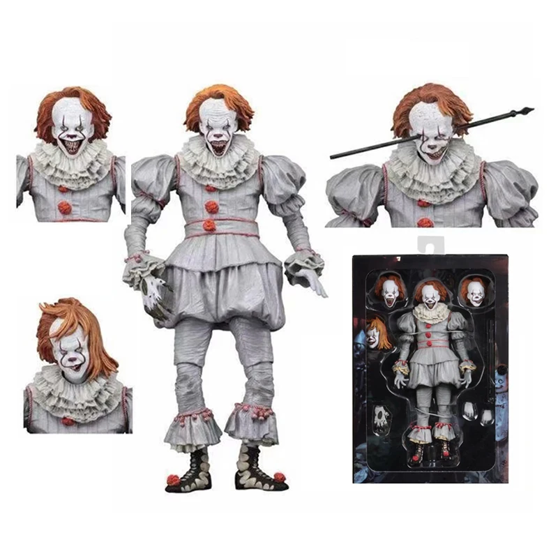 NECA фигурка героя игрушка Джейсон Вурхиз Фредди Крюгер Майкл Майерс кожаное Джокера Чаки фигурка Джокера для подарок на Хэллоуин - Цвет: with box