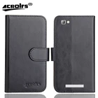 Чехол ZTE Blade A610c, 5 дюймов, 6 цветов, откидной мягкий кожаный чехол Crazy Horse для телефона, чехол с функцией подставки, бумажник для кредитных карт