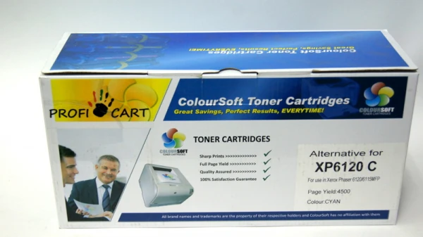 Картридж голубой 113R00693 | 113R00689 для Xerox Phaser 6120/ 6115MFP совместимый Компьютеры и офис