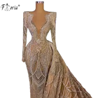 Мигает кристаллами вечерние платья с длинным шлейфом для девочек; Стильная женская обувь Полный Стразы блестками элегантные бальные Вечеринка платье