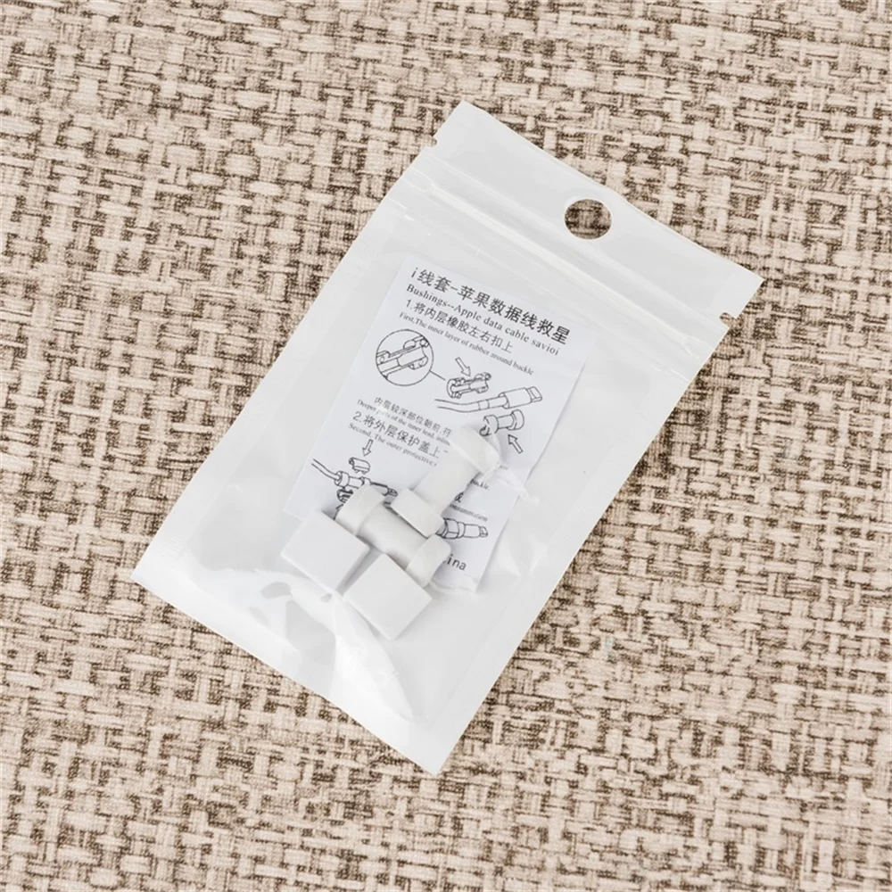 

Data Cable Wrap Square Cable Cover Headphone Adapter Data Cord Sleeve Cord Protector Saver