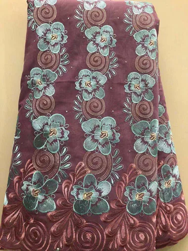 Швейцарская вуаль хлопковая кружевная ткань 2021 африканская швейцарская кружева