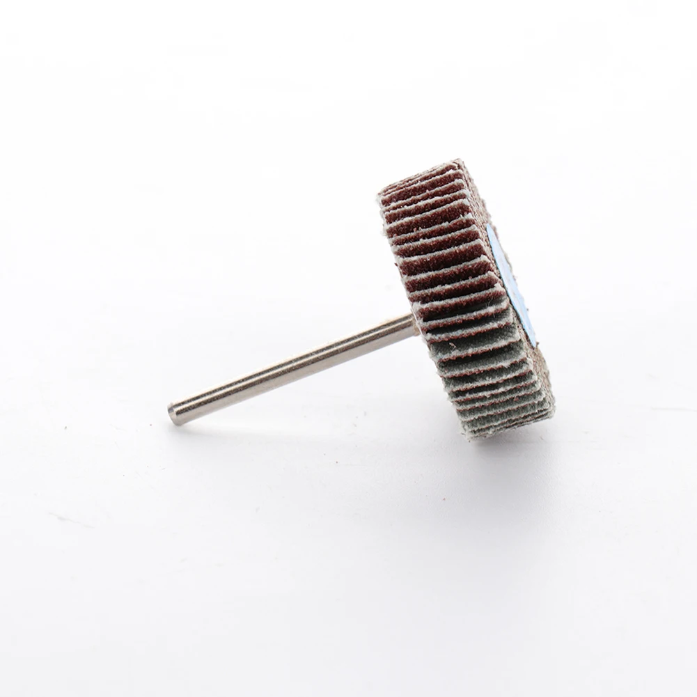 10 шт. 30 мм набор шлифовальных дисков 80 Грит наждачная бумага откидное колесо для