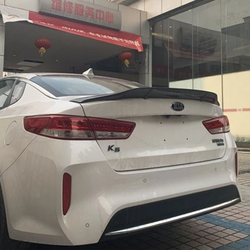 

Для Kia K5/спойлер Optima 2016-2018carbon fiber / FRP грунтовка для заднего крыла R-типа спойлер, аксессуары