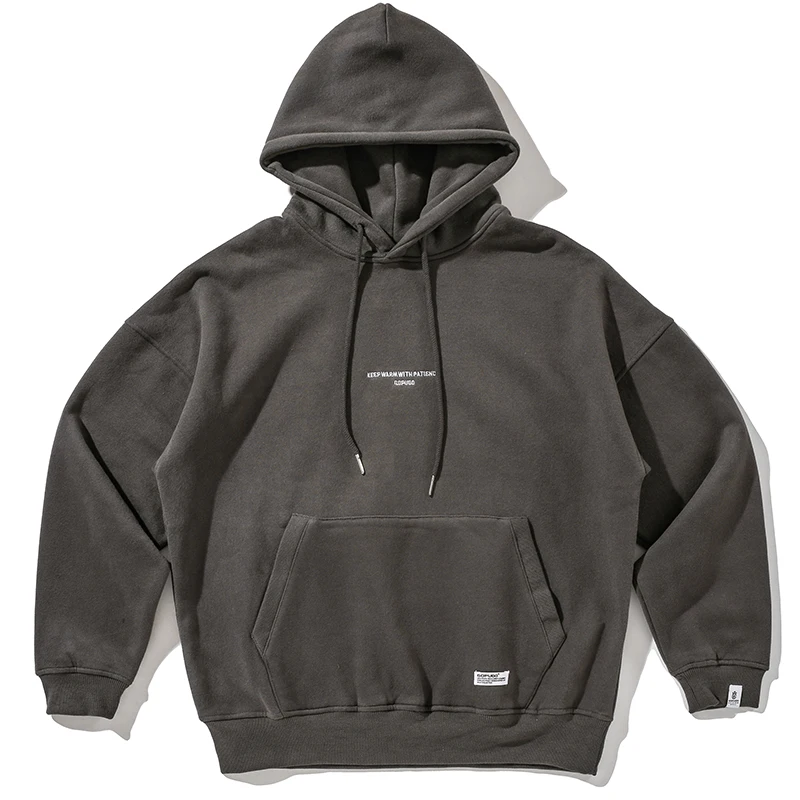 

2021 High Quality Thin Fleece Hoodie Japanese Streetwear Hip Hop Sweatshirt Men Clothing Korean Couple Pullover Harajuku Coat