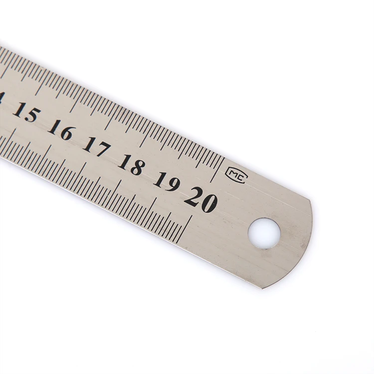 Прямая Линейка из нержавеющей стали студенческие металлические канцелярские