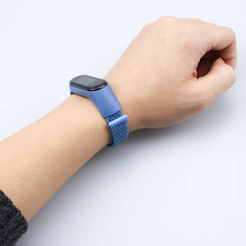 1 шт./2 шт./лот ремешки для Mi Band 5 4 3 нейлоновый Браслет Для Xiaomi Miband 3/4/5 дышащий