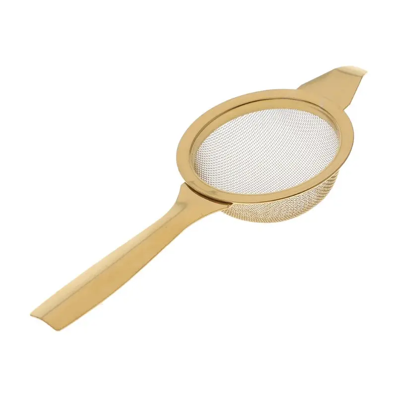 

D0AC Stainless Steel Mesh Tea Infuser Metal Cup Strainer Strainer Loose Leaf Filter With Handle Kitchen Tool