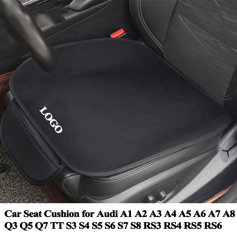 

1pc Car Seat Cushion Pad Cover Mat Decoration Styling Logo Accessories for Audi A3 A4 A6 A8 S3 S4 S5 S6 Q3 Q5 Q7 TT RS3 RS4 RS6