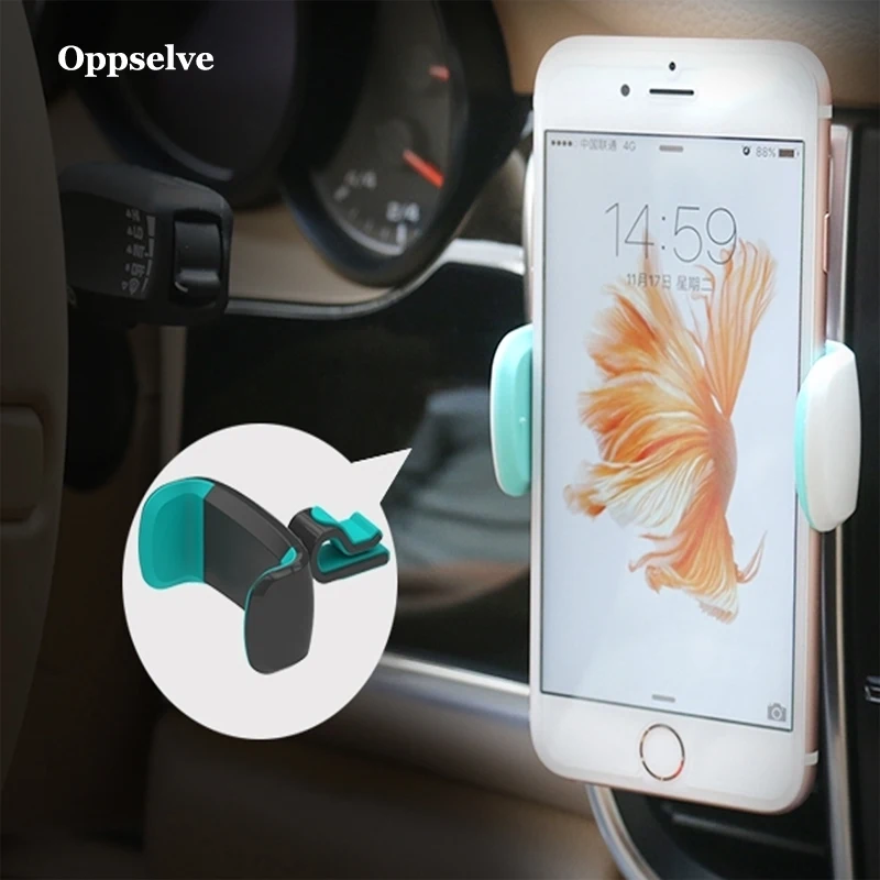 

360 Degree Rotate Car Phone Holder For iPhone 12 11 X XS 8 7 Samsung S20 S9 Car Phone Holder Dash Pushing Bracket in Car Holder