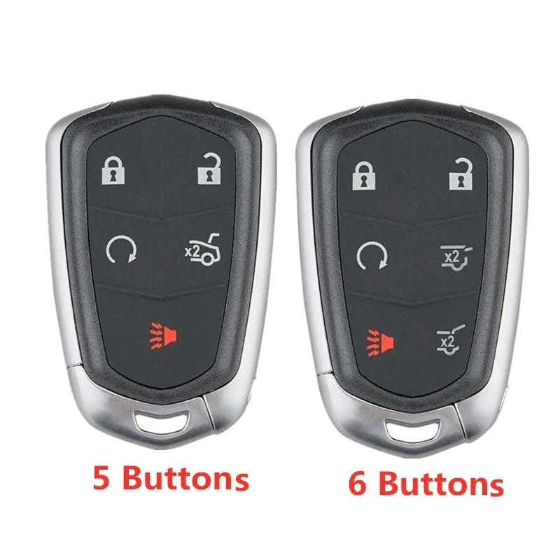 5/6 кнопок смарт-корпус автомобильного ключа дистанционного управления пригодный