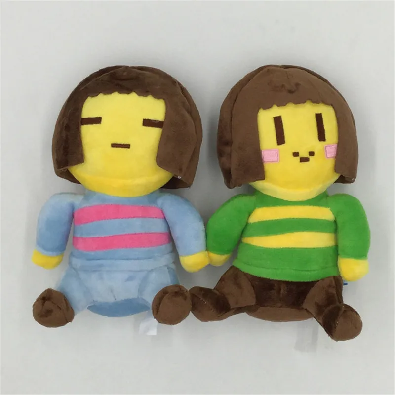 1 шт. плюшевые игрушки Undertale 20 см Chara &amp Frisk куклы мягкая игрушка плюшевая для детей