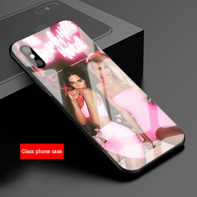 Чехол для телефона Jenner из закаленного стекла iPhone 5 5S 6 6plus 7 8 plus X XR XS Max 11 PRO SE 2020 |