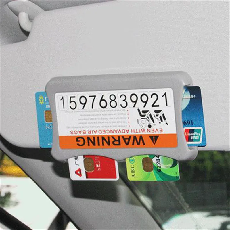 Автомобильный солнцезащитный козырек органайзер высокоскоростной зажим для